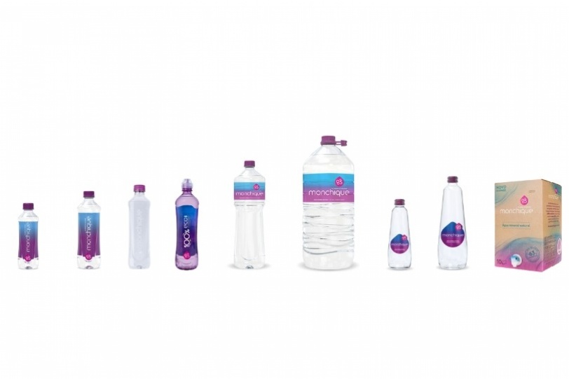 Quantos tipos de embalagens tem a Monchique?