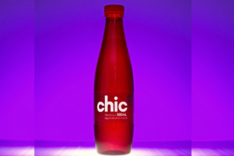 Chic red fundo purple