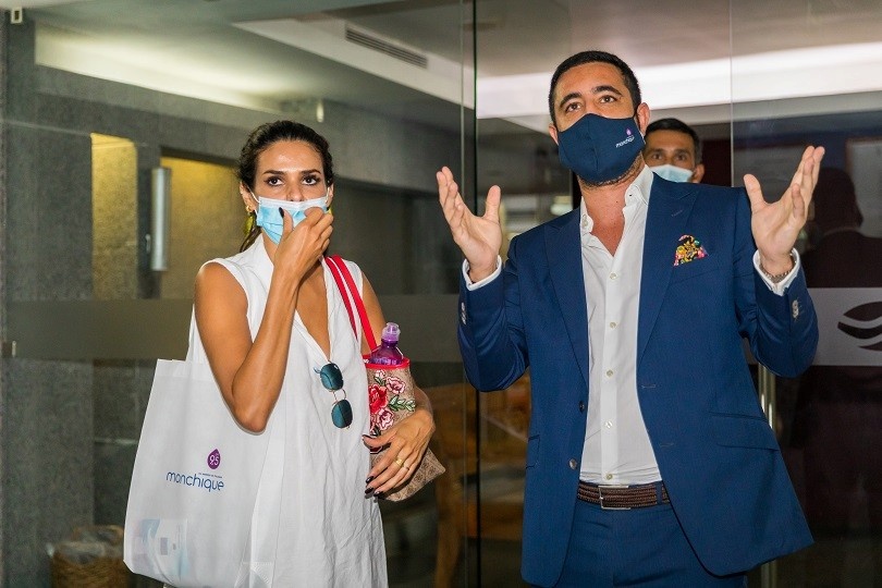 Cuca Roseta visita �gua Monchique