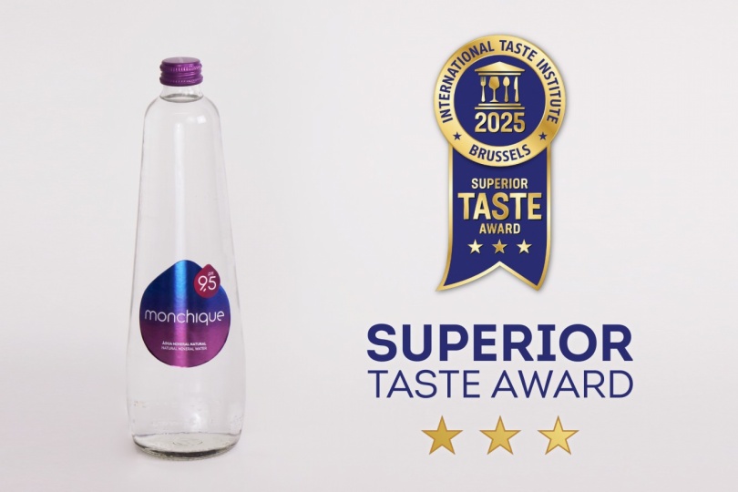 �gua Monchique reafirma excel�ncia com nova distin��o no International Taste Institute