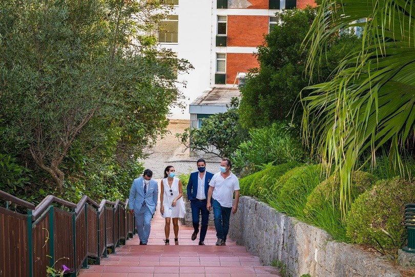 Cuca Roseta visita �gua Monchique