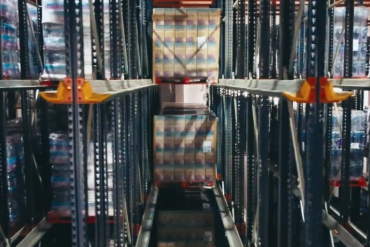 Centro Log�stico da �gua Monchique cada vez mais automatizado