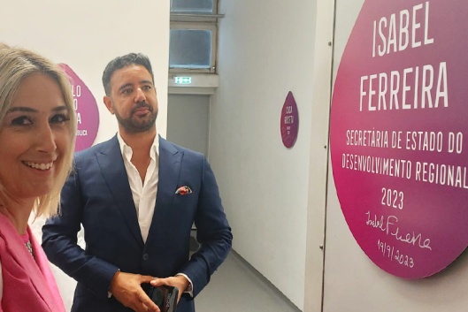 �gua Monchique recebe visita de secret�ria de Estado do Desenvolvimento Regional