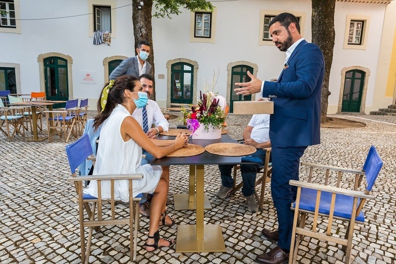 Cuca Roseta visita �gua Monchique